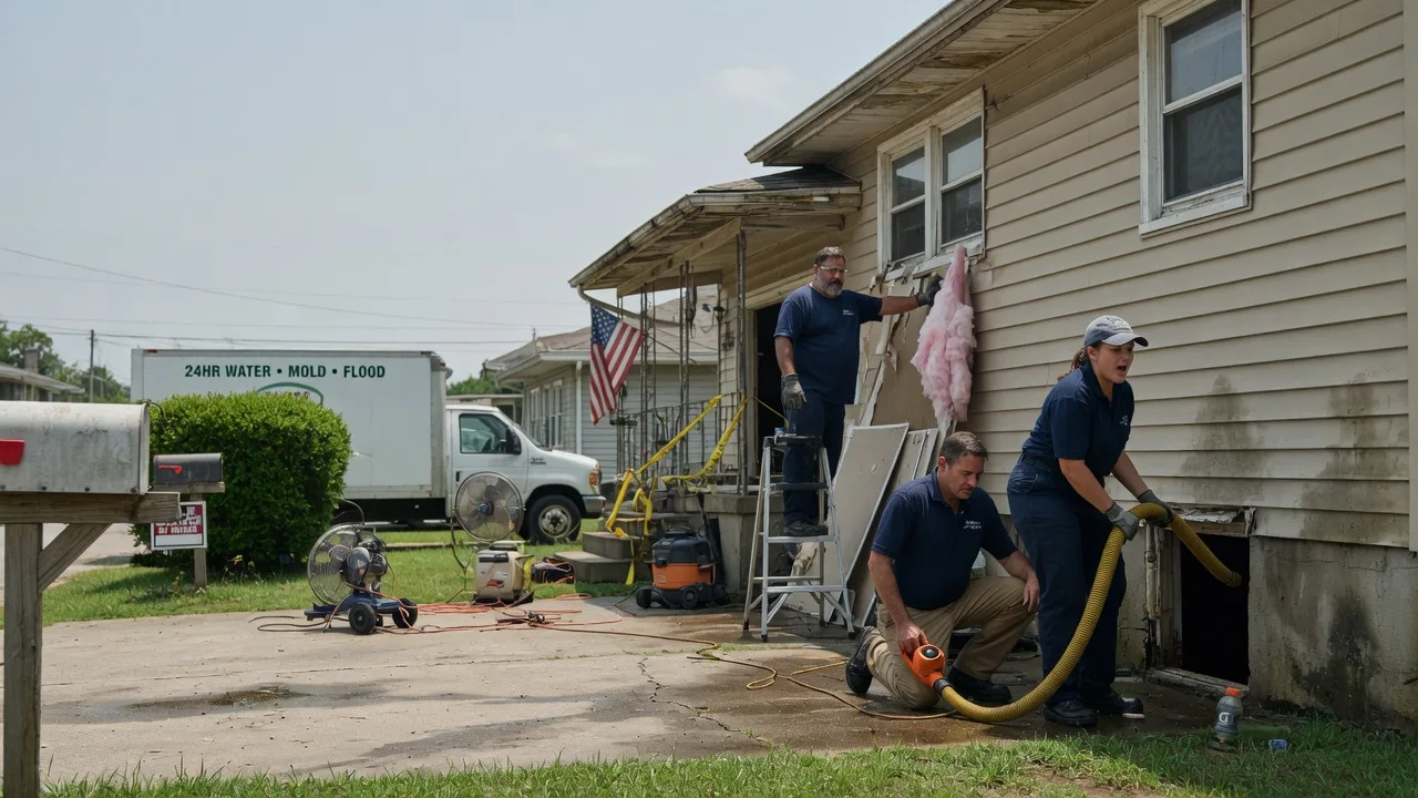 Water Damage Repair in Hobart, OK near me